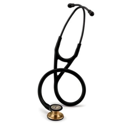 Estetoscópio Littmann Cardiology Iv 6164 Preto E Cobre 27in