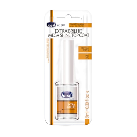 Extra Brilho Ideal Óleo Argan Brilho Intenso Esmaltação 9ml