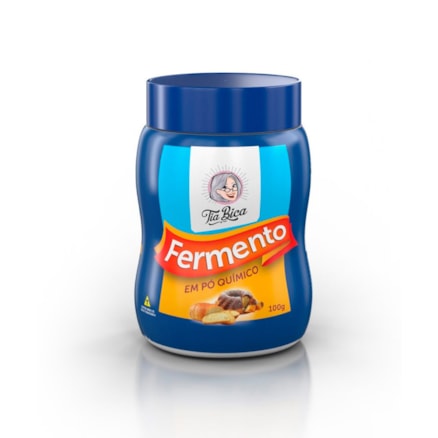 Fermento Em Pó Químico Tia Bica 100g