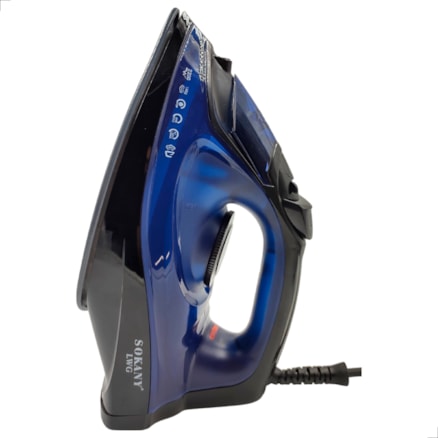 Ferro de Passar Roupas a Vapor Ultra Potente  Steam Iron 2200W 26 Saídas