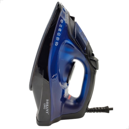 Ferro de Passar Roupas a Vapor Ultra Potente  Steam Iron 2200W 26 Saídas