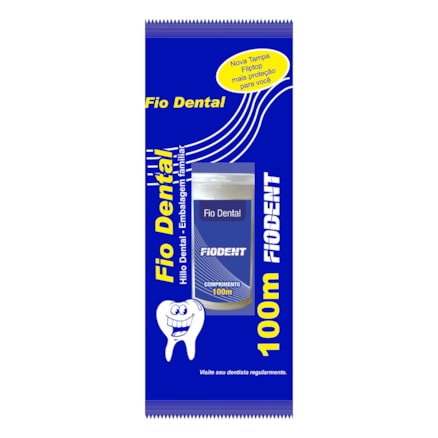 Fio Dental Fiodent Regular 100m