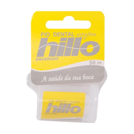 Fio Dental Hillo Extra Fino 50m