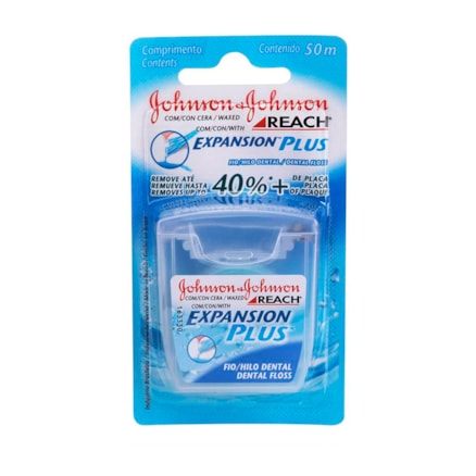 Fio Dental Johnson & Johnson Extra Fino 50m