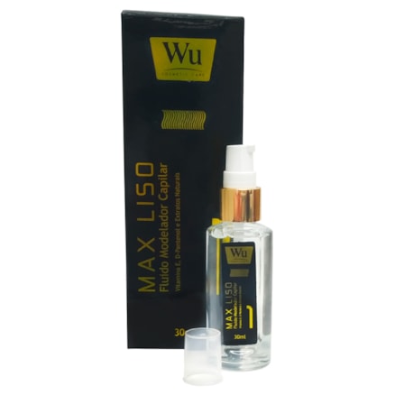 Fluido Modelador Capilar Max Liso Wu 30ml