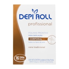 Folha Pronta Depi-roll Corporal Tradicional 16 Und