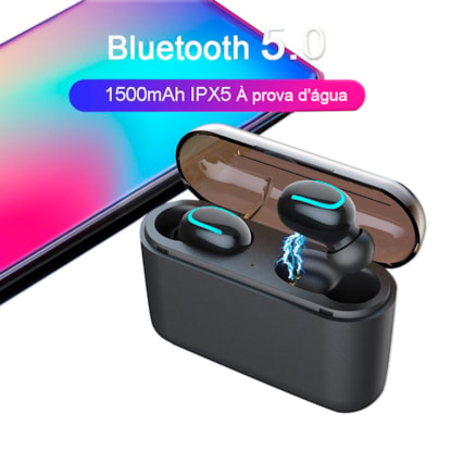 Fone De Ouvido Duplo Bluetooth Tsw Hbq-q32