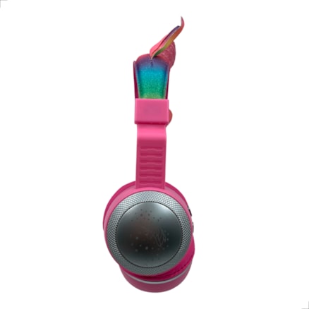 Fone De Ouvido Sem Fio Unicornio Infantil Usb Led Bluetooth Recarregável Adulto