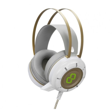 Fone Gamer Gt Luminous 7.1 Surround Branco - Goldentec