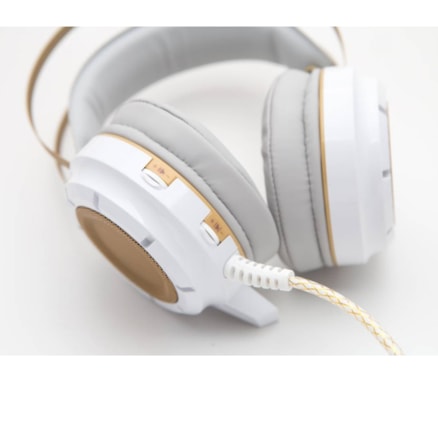 Fone Gamer Gt Luminous 7.1 Surround Branco - Goldentec