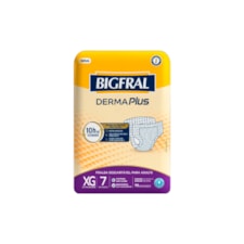 Fralda Bigfral Derma Plus Antiodor Xg 7 Und