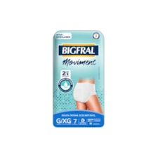 Fralda Bigfral Moviment Unissex Antiodor G/xg 7 Und