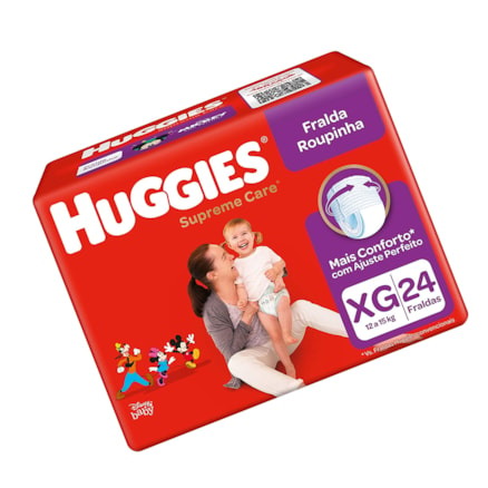 Fralda Huggies Disney Baby Roupinha Mega Tamanho Xg 24 Und