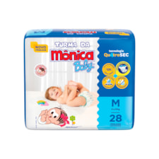 Fralda Turma Da Mônica Jumbo M 28 Und