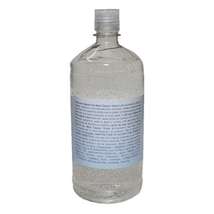 Frasco De Álcool Gel Ação Antisséptica 880g/1l