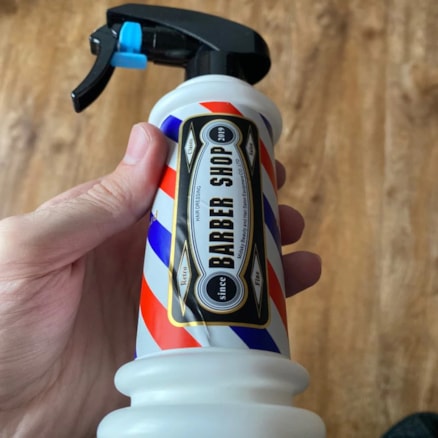 Garrafa Pulverizadora Spray Barber Shop Listrado 150ml