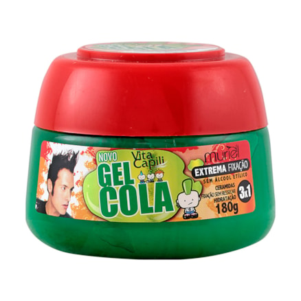 Gel Capilar Cola Vita Capili Extrema Fixação Verde 180g