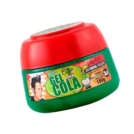 Gel Capilar Cola Vita Capili Extrema Fixação Verde 180g