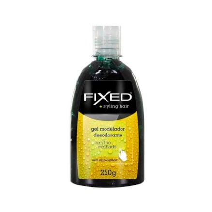 Gel Capilar Fixed Modelador Preto 250g