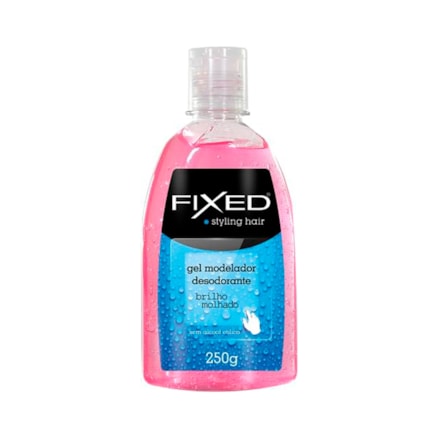 Gel Capilar Fixed Modelador Rosa 250g