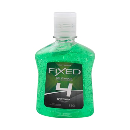 Gel Capilar Fixed Número 4 Verde 250g