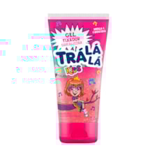 Gel Capilar Trá Lá Lá Kids Glitter Rosa Sem Álcool 150g