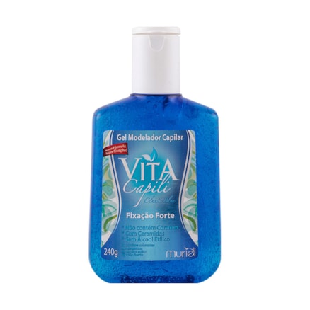 Gel Capilar Vita Capili Clássico Azul 240g