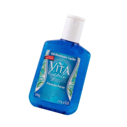 Gel Capilar Vita Capili Clássico Azul 240g