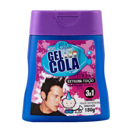 Gel Capilar Vita Capili Cola Azul 180g