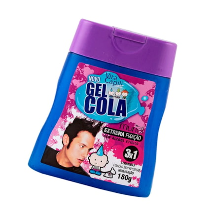 Gel Capilar Vita Capili Cola Azul 180g