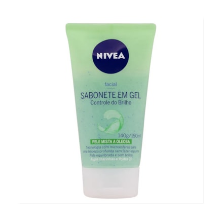 Gel De Limpeza Nivea Pele Mista E Oleosa 145g