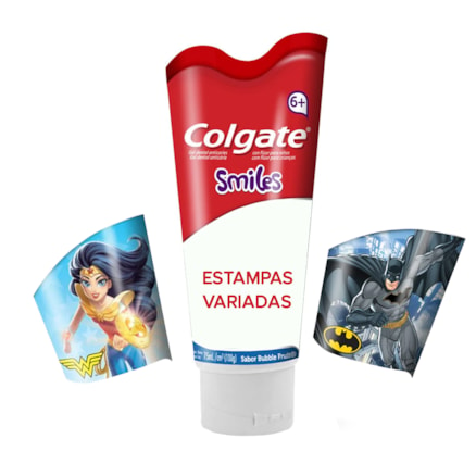 Gel Dental Colgate Batman/mulher Maravilha 100g