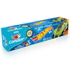 Gel Dental Hot Wheels 2 A 5 Anos 50g