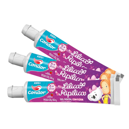 Gel Dental Lilica Ripilica 6+ Meses Leve 3 Pague 2 50g