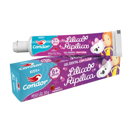 Gel Dental Lilica Ripilica 6+ Meses Leve 3 Pague 2 50g