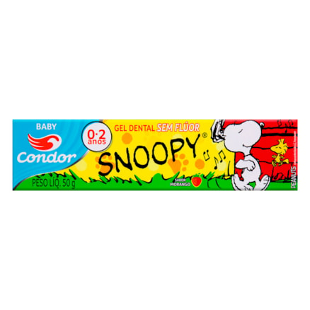 Gel Dental Snoopy 0 A 2 Anos 50g