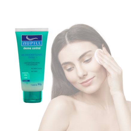 Gel Esfoliante Facial Nupill Derme Control 90g