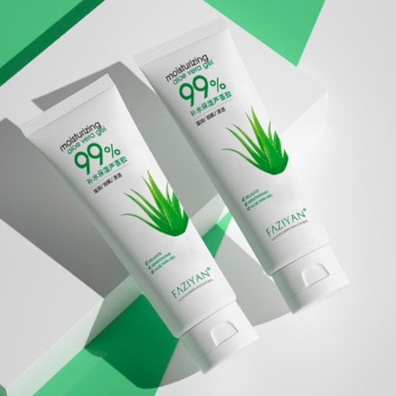 Gel Facial Natural 92% Aloe Vera 40g