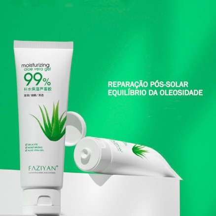 Gel Facial Natural 92% Aloe Vera 40g