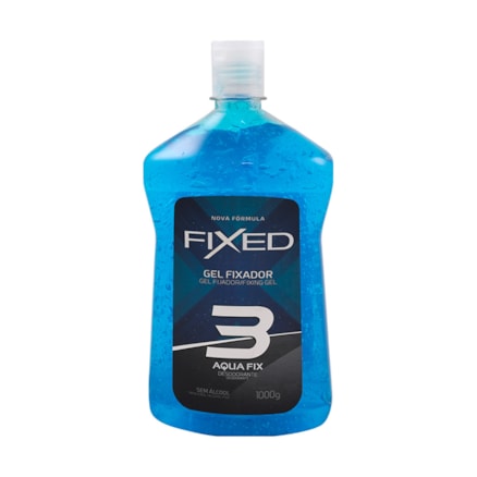 Gel Fixador Capilar Fixed Profissional Aqua Fix Nº 3 1kg