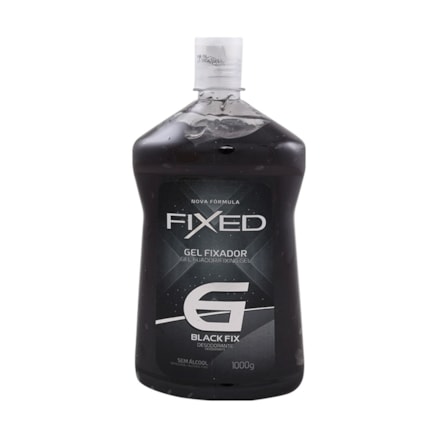 Gel Fixador Capilar Fixed Profissional Black Fix Nº 6 1kg