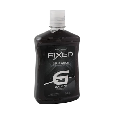 Gel Fixador Capilar Fixed Profissional Black Fix Nº 6 500g