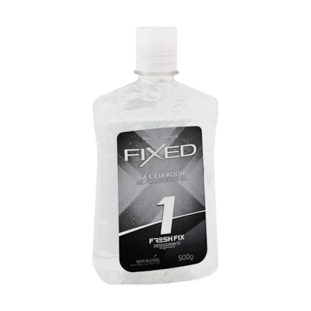 Gel Fixador Capilar Fixed Profissional Fresh Fix Nº 1 500g