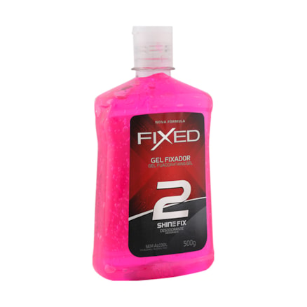 Gel Fixador Capilar Fixed Profissional Shine Fix Nº 2 500g