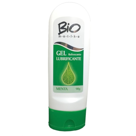 Gel Lubrificante Anal Vaginal Íntimo Menta Biomátika 90g