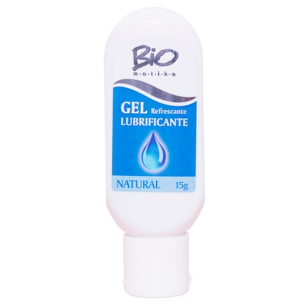 Gel Lubrificante Íntimo Natural Base De Água Biomátika 15g