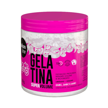 Gelatina Salon Line #todecacho Misturinha Dos Sonhos 550g