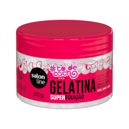 Gelatina Salon Line #todecacho Super Fixação 300g