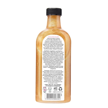 Geléia Corporal Iluminadora Lola Bem Dita Praia 200ml