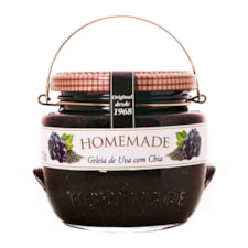 Geleia Homemade Premium Uva Com Chia 320g